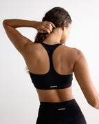 Ultimate Narrow Racer Back Bra - Black