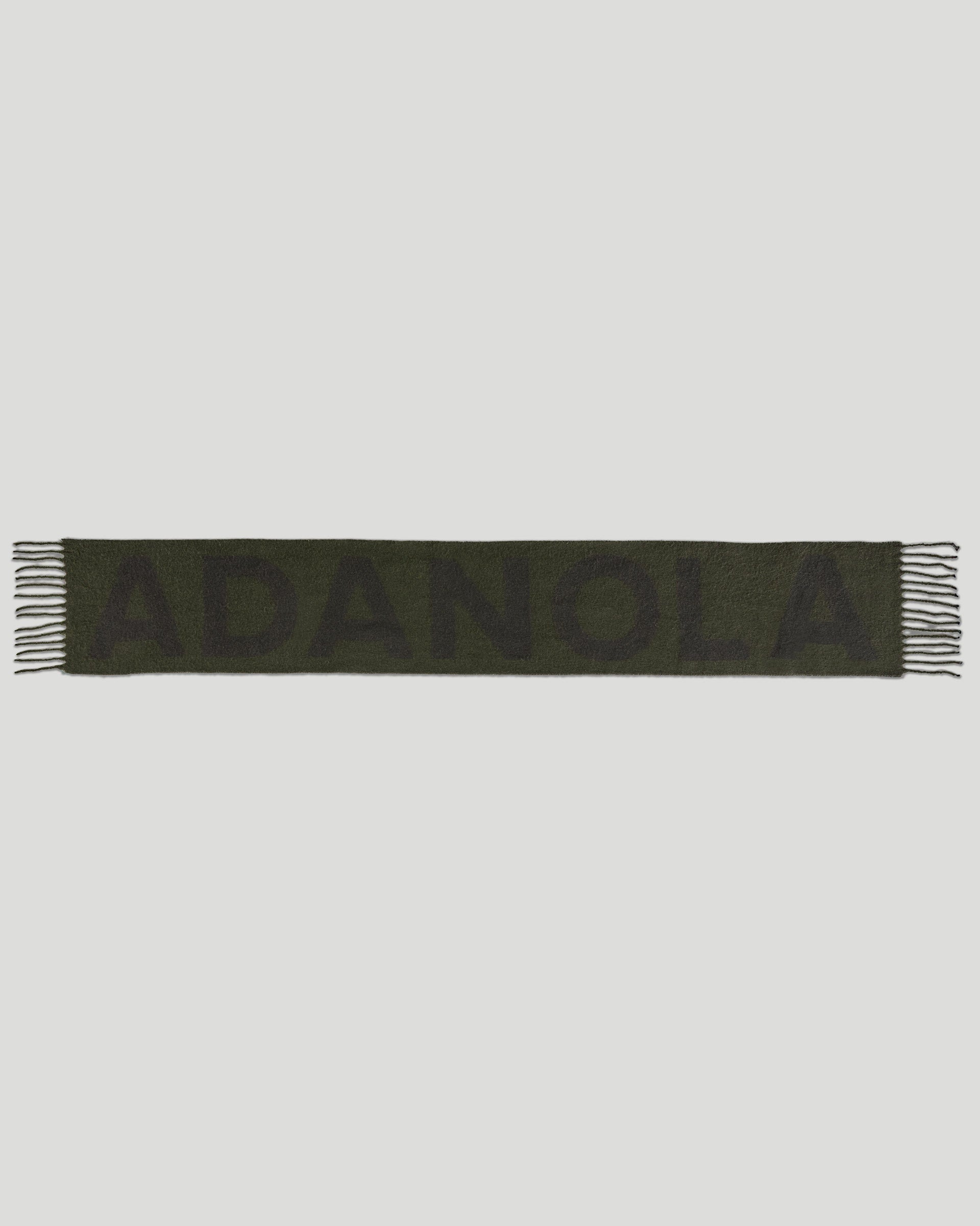 Knit Scarf - Fern Green