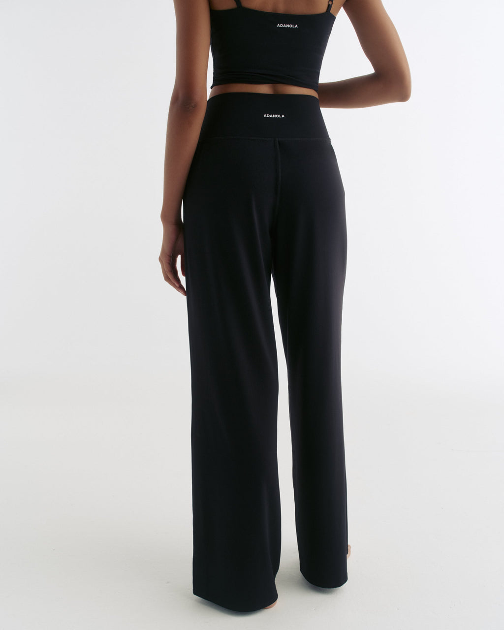 Wide Leg Yoga Pant - Black