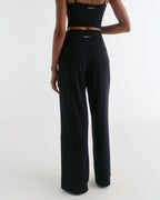 Wide Leg Yoga Pant - Black