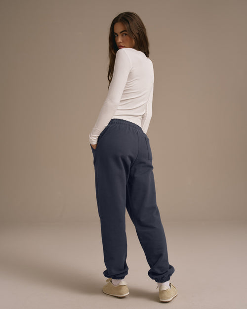 AS Sweatpants - Washed Midnight Blue