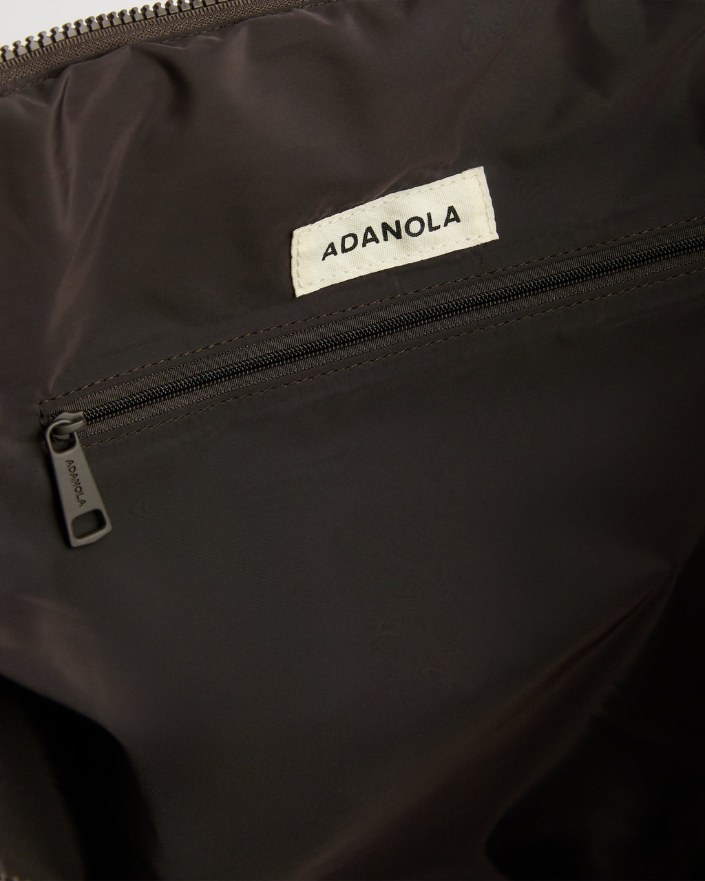 Quilted Nylon Duffle Bag - Coffee Bean