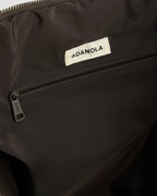 Quilted Nylon Duffle Bag - Coffee Bean