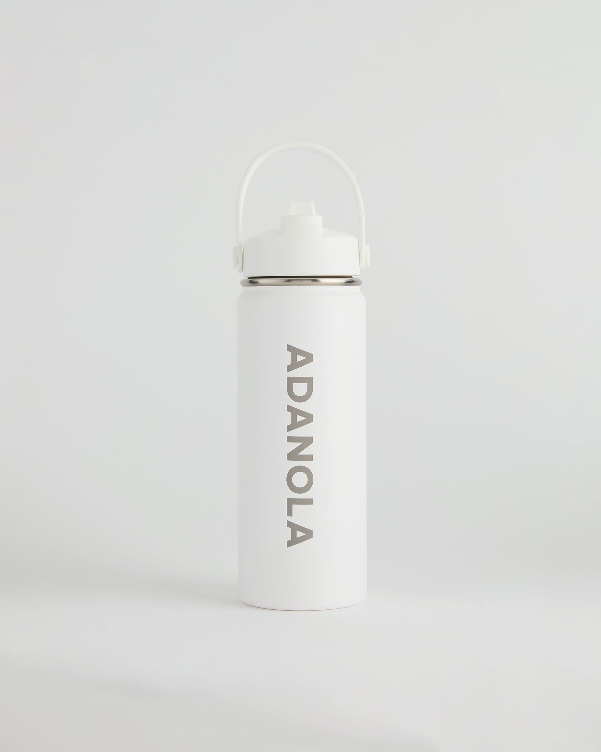 Adanola Water Bottle 550ml - White