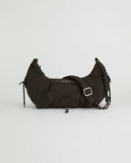 Large Rope Cross Body Bag - Coffee Bean