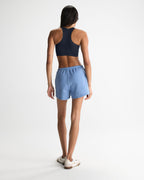 Everyday Active Washed Sweat Shorts - Blossom Blue/Buttercream