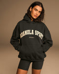 AS Oversized Hoodie - Graphite Grey/Marshmallow White