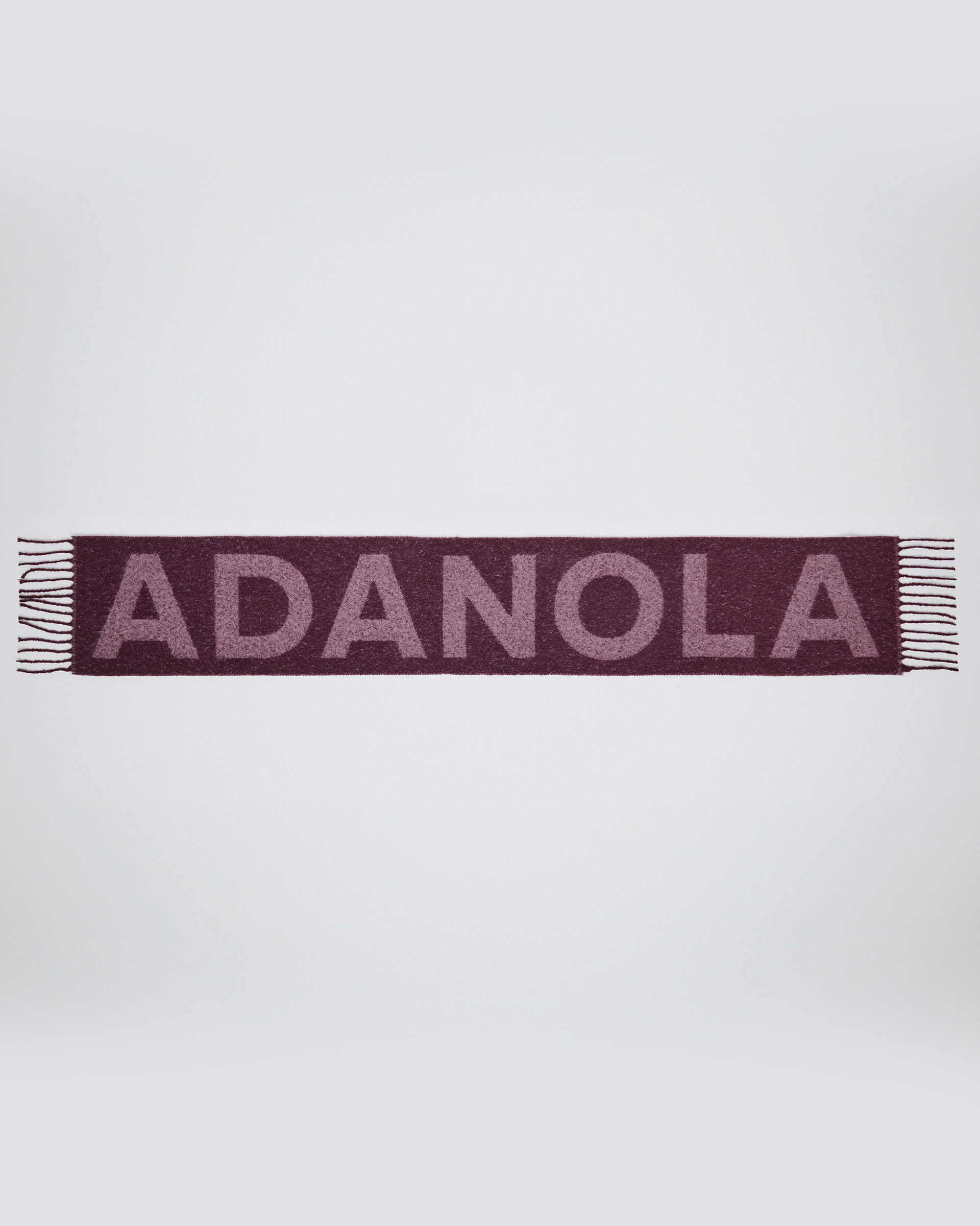 Knit Scarf - Dark Cherry